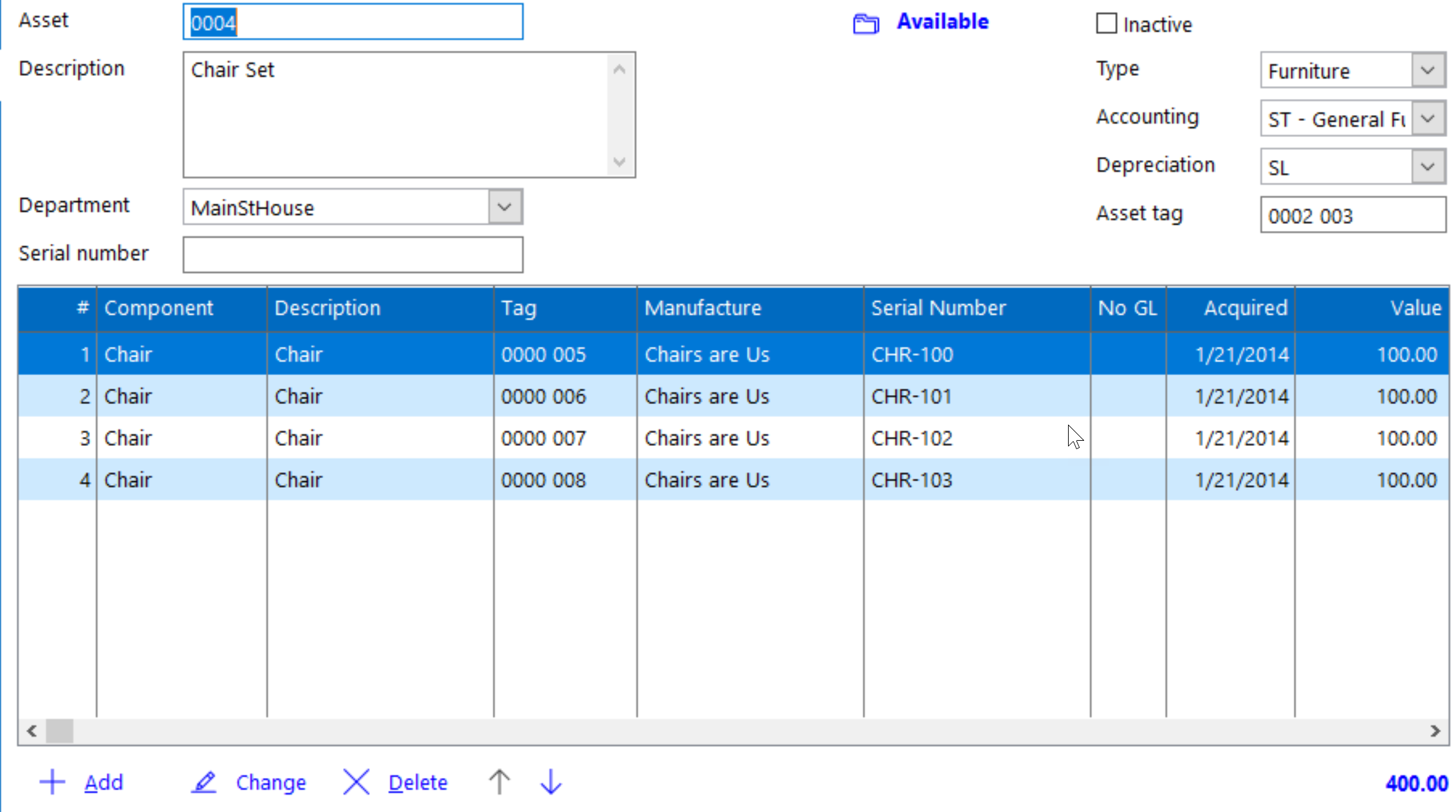 Fixed Assets 2021